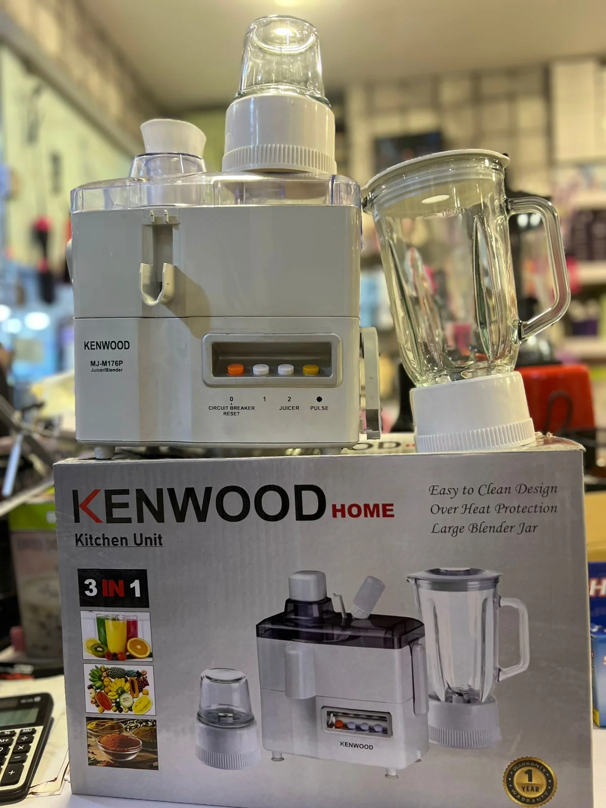 Kenwood 3-in-1 Juicer Grinder