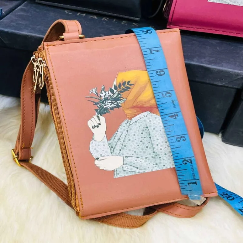 Zipper Luxury Cross Body Purse Wallet for Women