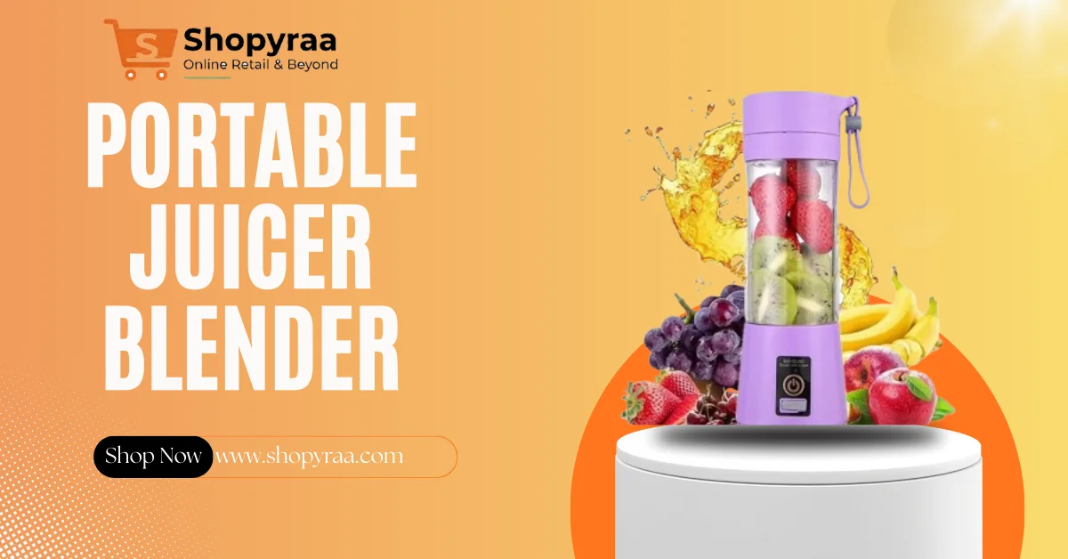 Portable Electric Juicer – USB Rechargeable Mini Blender