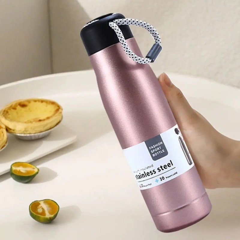 Sport Vacuum Bottle 550ml – Stainless Steel Insulated Water Bottle
