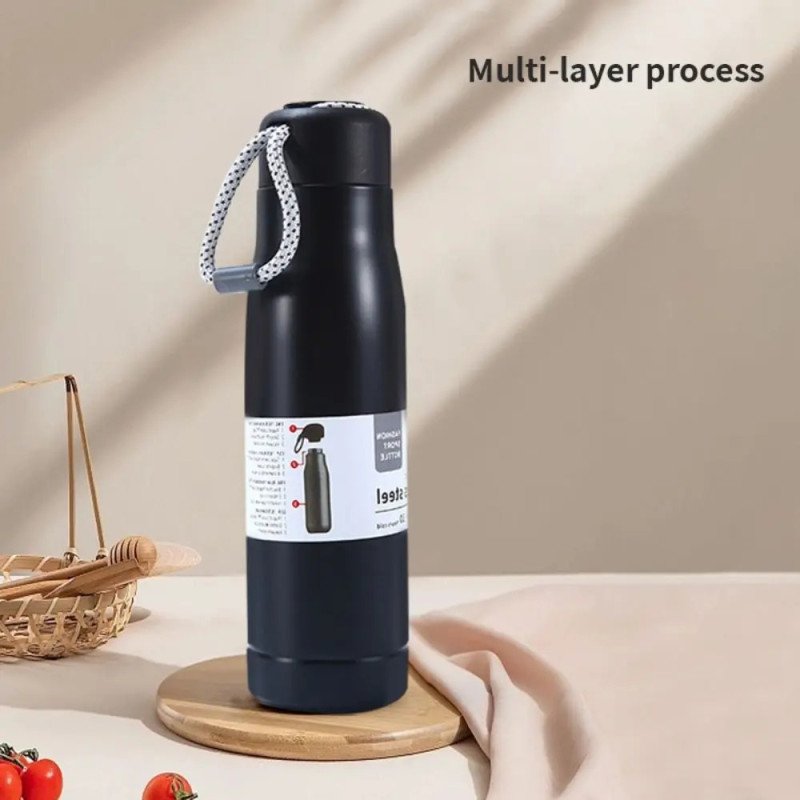 Sport Vacuum Bottle 550ml – Stainless Steel Insulated Water Bottle