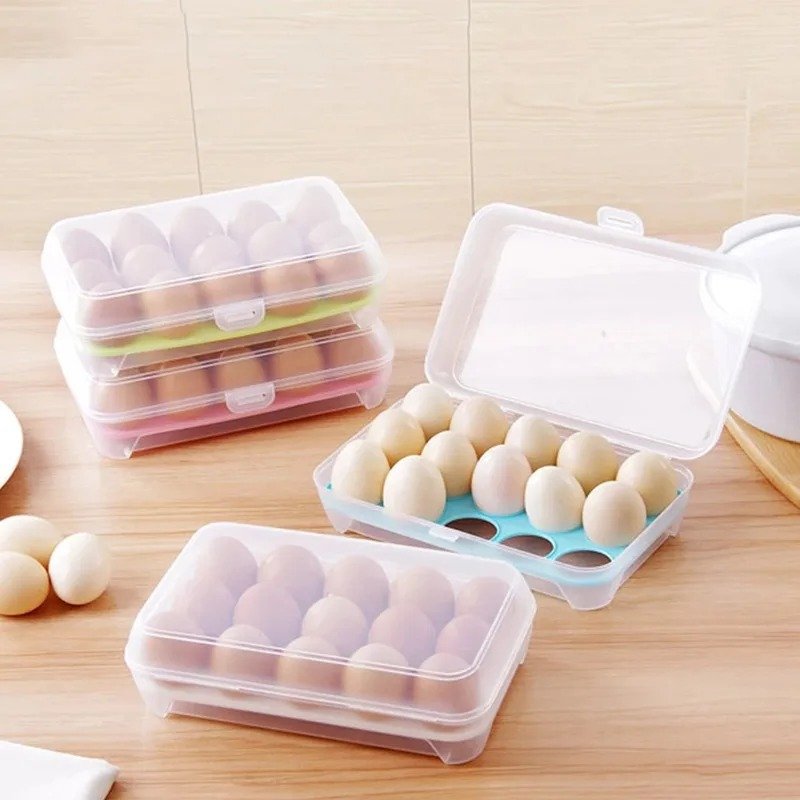15 Grid Egg Tray (Classic) – Durable Egg Storage Organizer